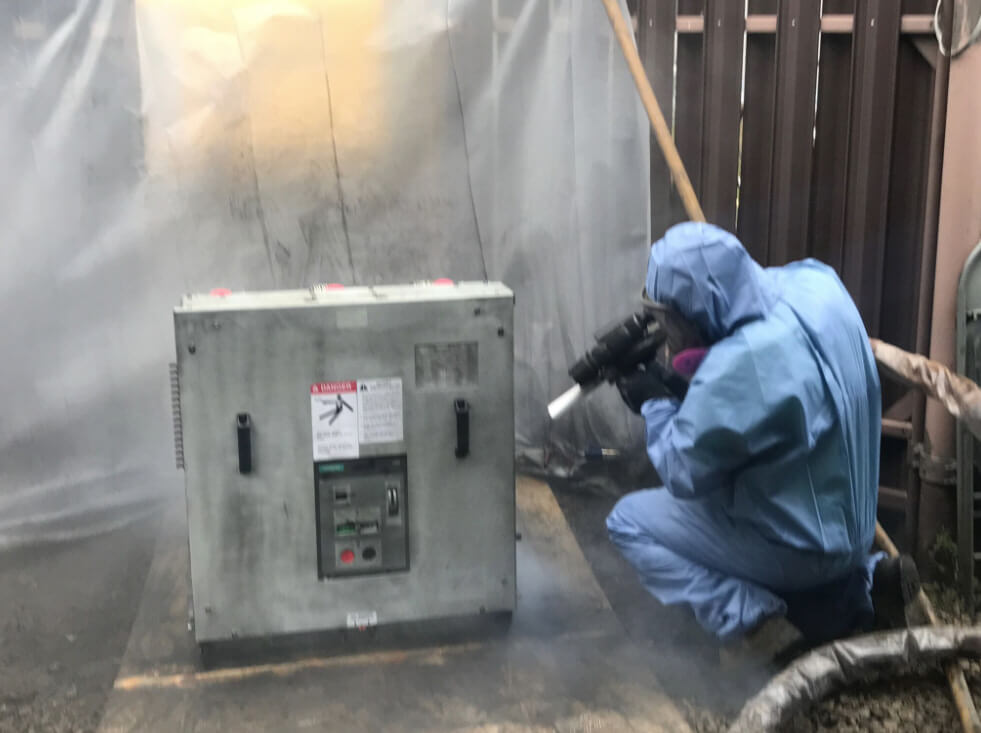 Substation and Switchgear Dry Ice Blasting and Industrial Cleaning