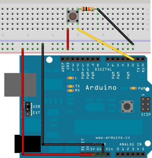 Подтягивающий резистор arduino