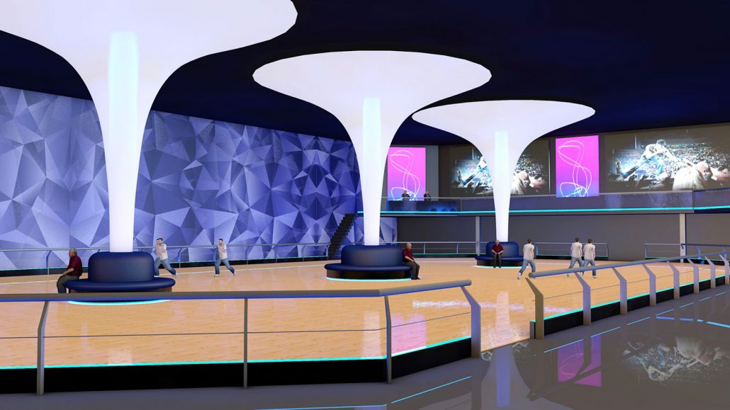 Xtreme Action Park Roller Skating Rink THE ARENA US Design Lab