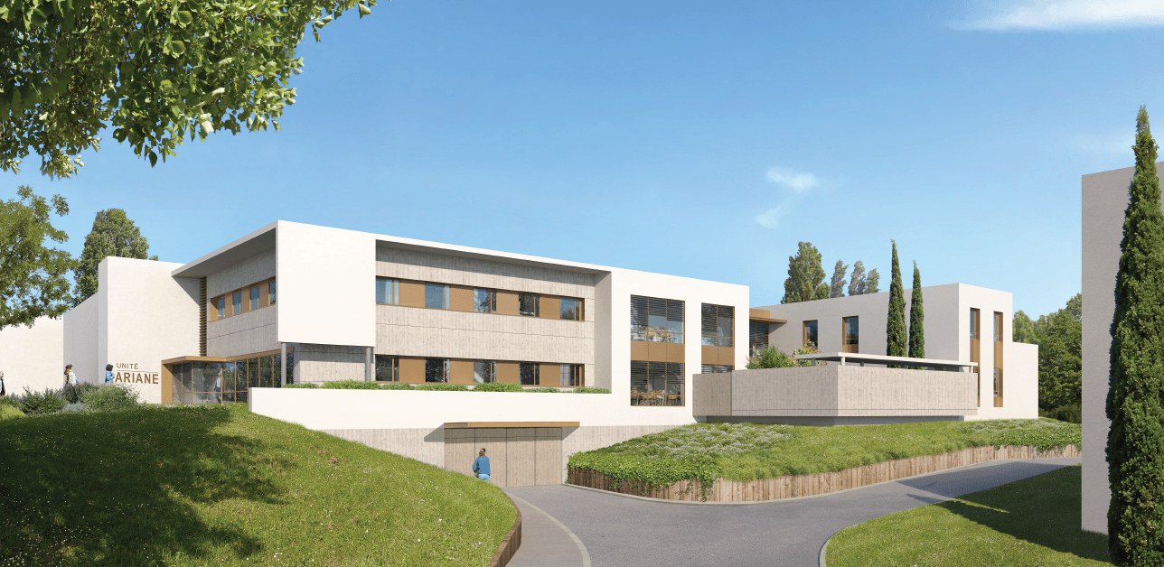 RECONSTRUCTION D’UN BATIMENT D’HOSPITALISATION EN PSYCHIATRIE AU CENTRE