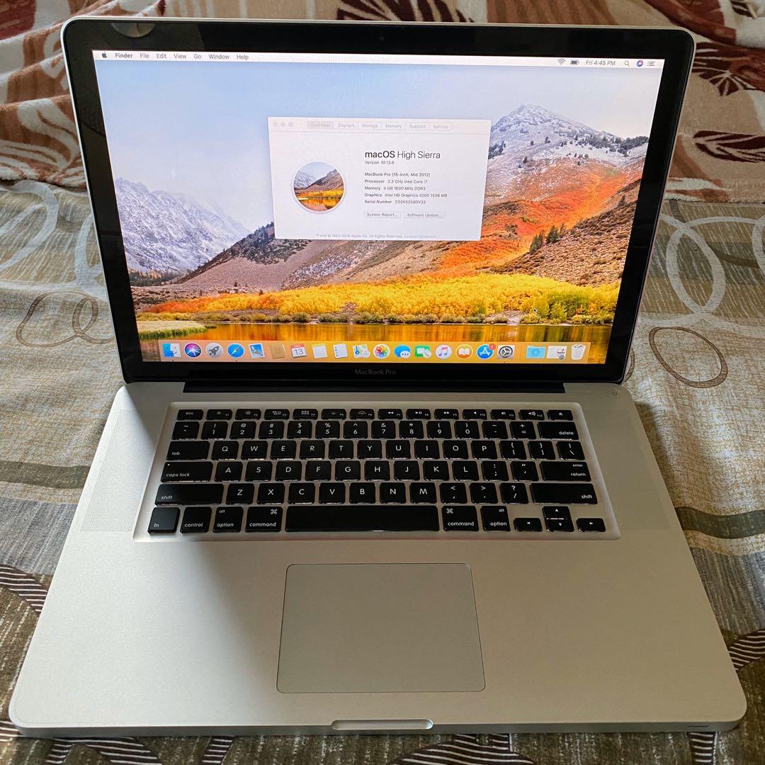 MacBook Pro A1286 15inch, Mid 2012 i7 Used Philippines