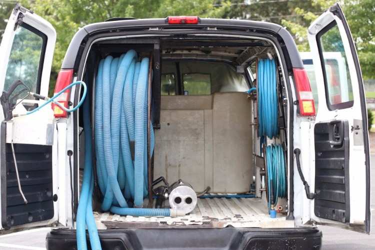 2007 Chevy Express 3500 w/ Lancer and Heater Used Carpet Cleaning Vans