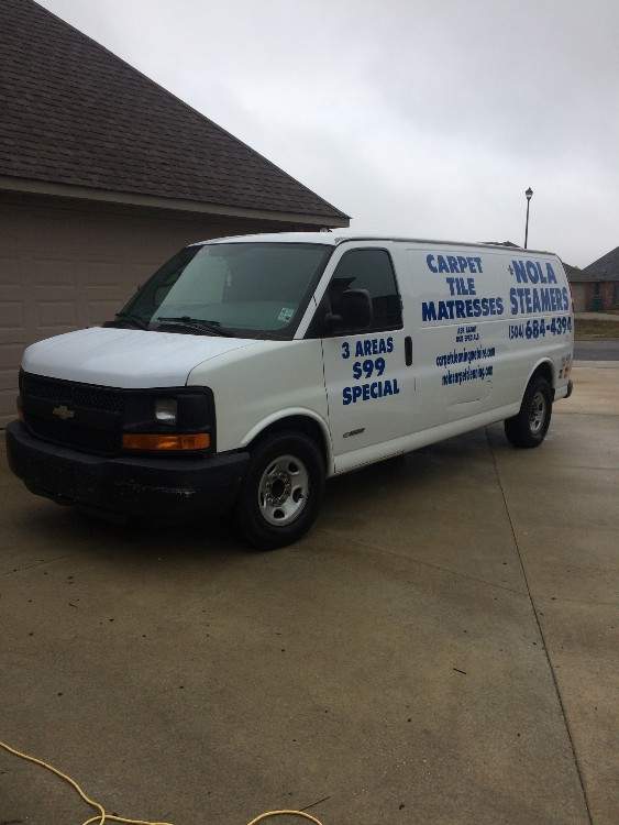 2005 Chevy 3500 Hydra Master CDS 4.8 Used Carpet Cleaning Vans