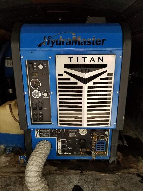 Used Hydramaster Titan 875 AND Trailer for Sale Used Truckmounts