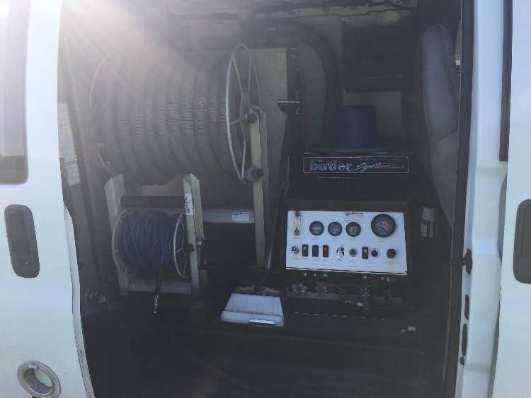 2000 GMC 3500 with Butler Unit Used Carpet Cleaning Vans