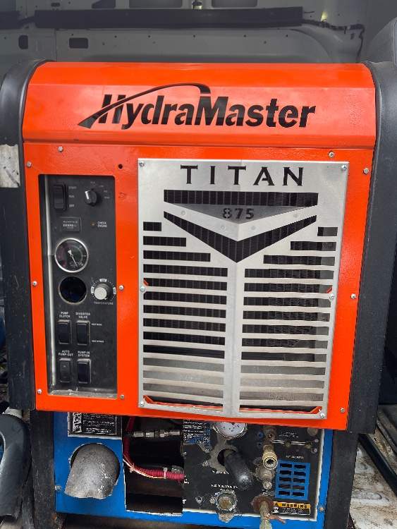 Hydramaster Titan 875 Used Carpet Cleaning Equipment