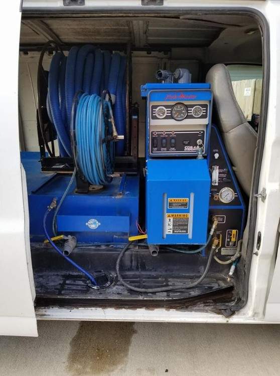 2005 Chevy 3500 Hydra Master CDS 4.8 Used Carpet Cleaning Vans