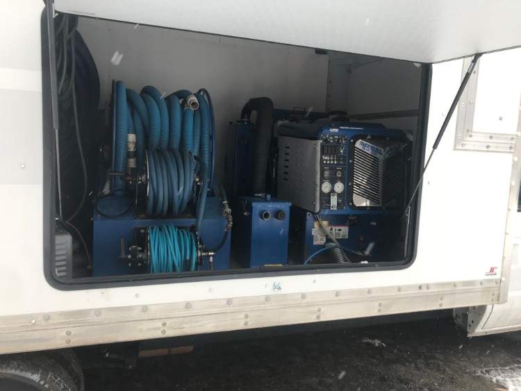 Truckmount Carpet Cleaning Box Truck Used Carpet Cleaning Vans