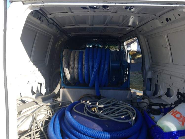 Carpet cleaning van Used Carpet Cleaning Vans
