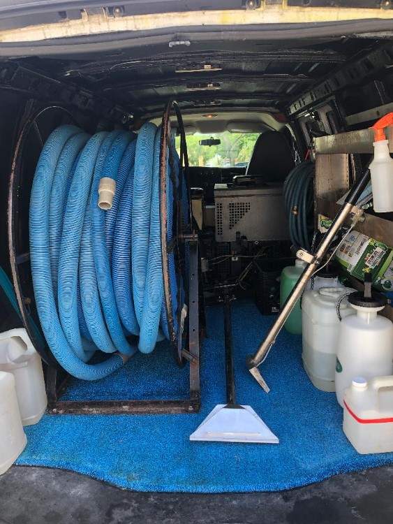 2015 CHEVY 2500 EXPRESS /PROCHEM TRUCK MOUNT Used Carpet Cleaning Vans