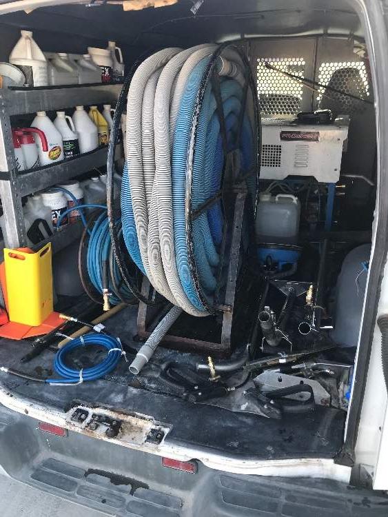 Carpet Cleaning van, truckmount, equipment Used Carpet Cleaning Vans