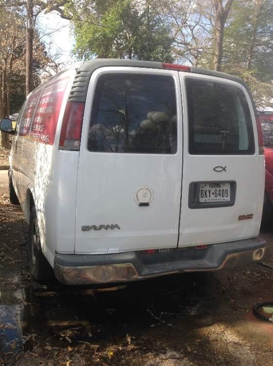 2002 GMC one ton van w/ Butler cleaning system Used Carpet Cleaning Vans