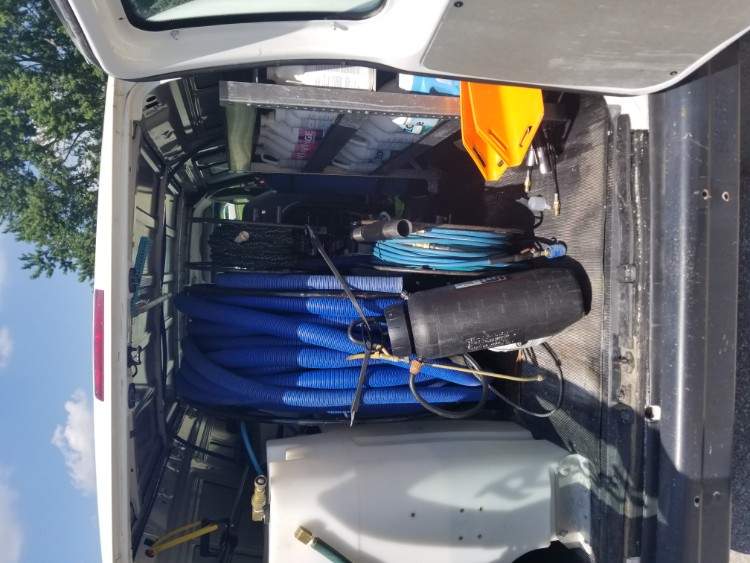 Excellent Van and carpet cleaning system Used Carpet Cleaning Vans