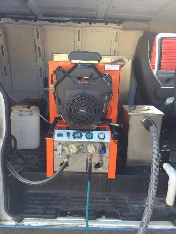 Carpet & Tile Cleaning Truck Mount and Van Used Truckmounts