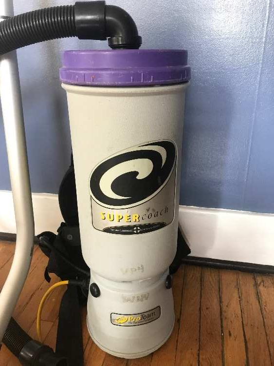 ProTeam backpack vacuum Used Carpet Cleaning Equipment