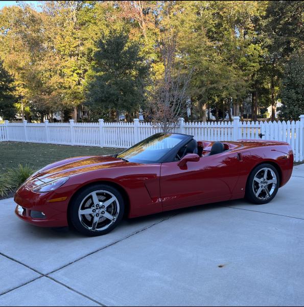 2007 Corvette Convertible For Sale in South Carolina 2007 Corvette