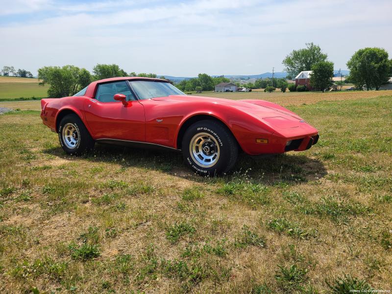 1979 Corvette TTop For Sale Pennsylvania 1979 Red Corvette Oyster