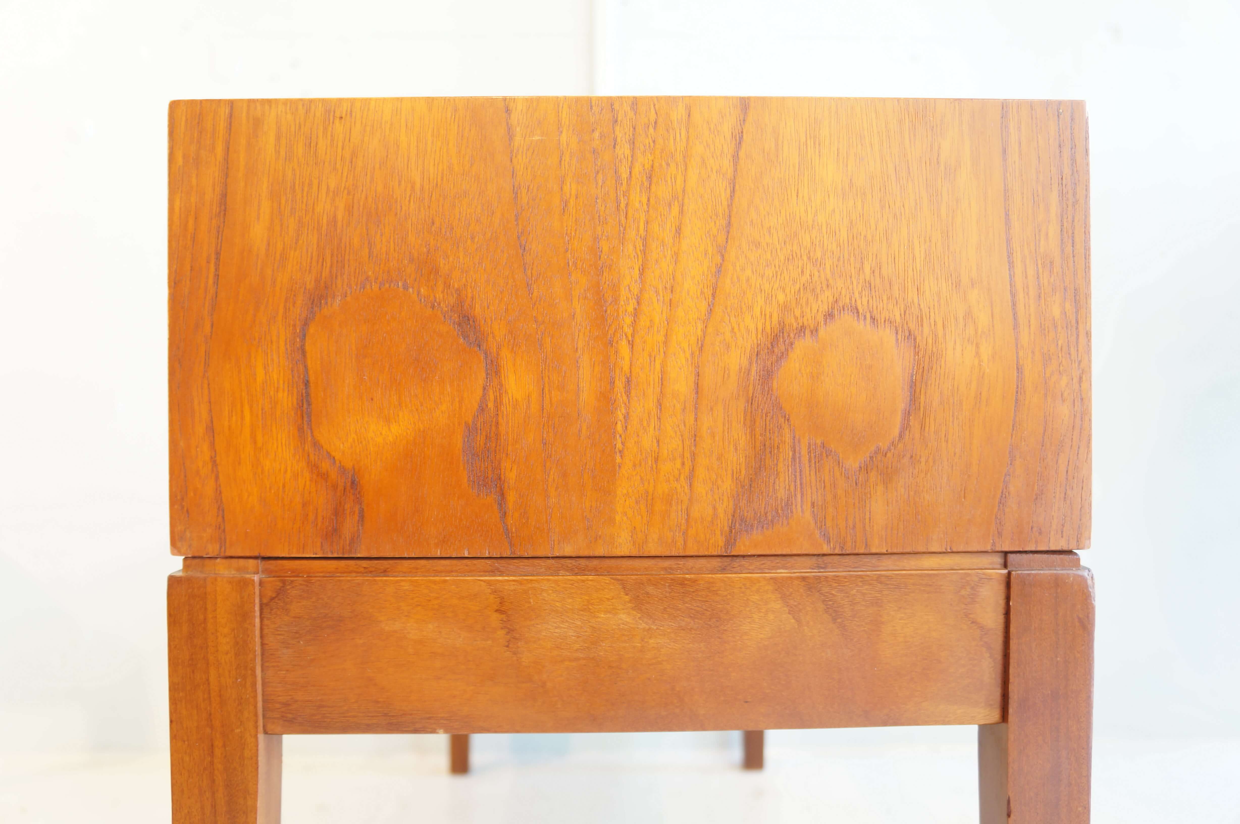 UK VINTAGE ERCOL TEAK WOOD TELEPHONE BENCH MADE by CHIPPY / イギリス ヴィンテージ アーコール チーク材 テレフォンベンチ チッピー