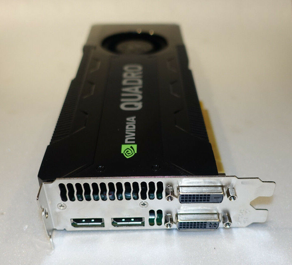 Apple MAC PRO 4K Nvidia Quadro K5000 4GB PCIE Video card flashed Usedmac