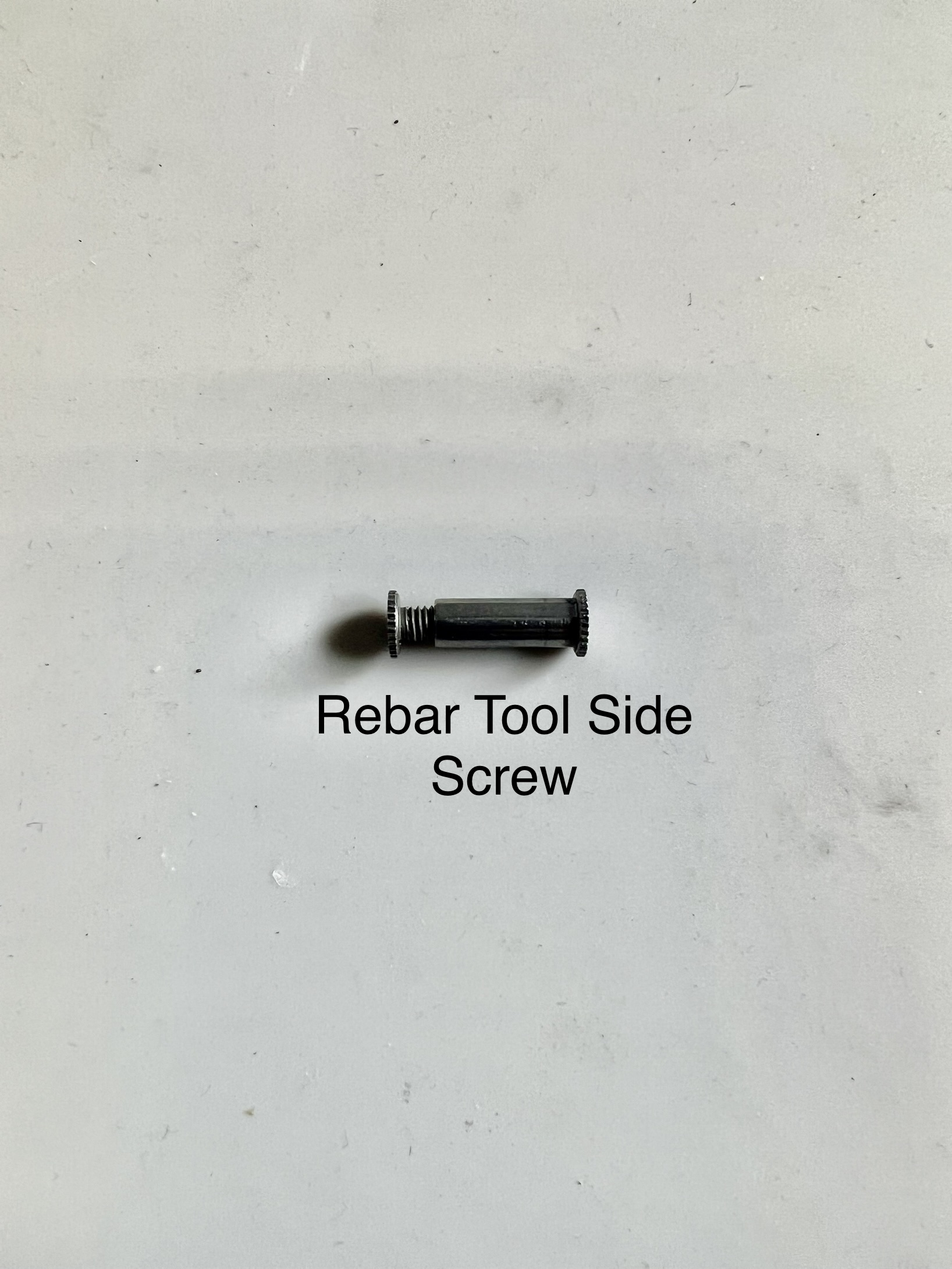 Leatherman Rebar Knurled Screws Tool Side