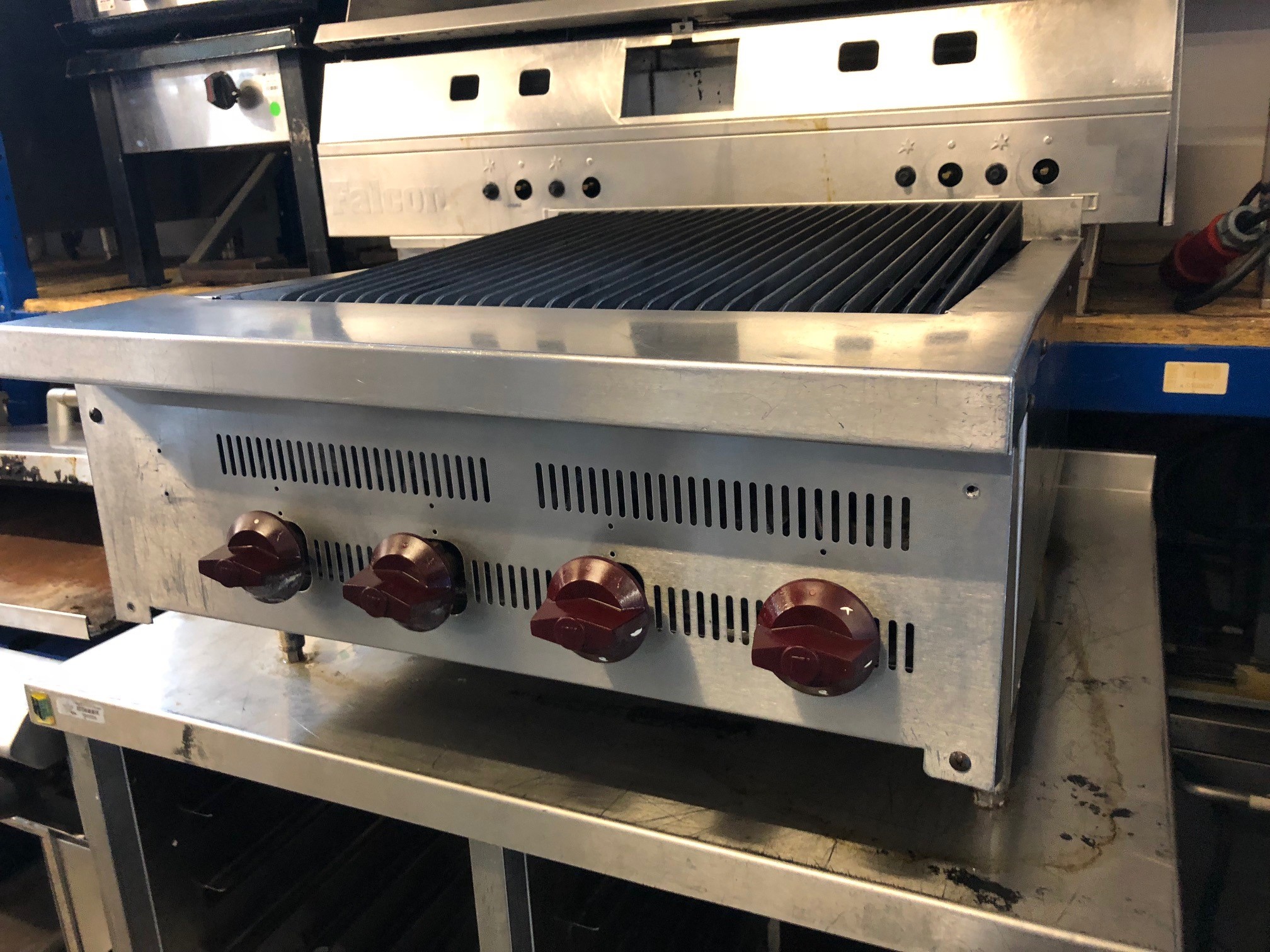 wolf 4 Burner Chargrill 60cm same as hobart vat included , peri peri grill, radiant grill Used