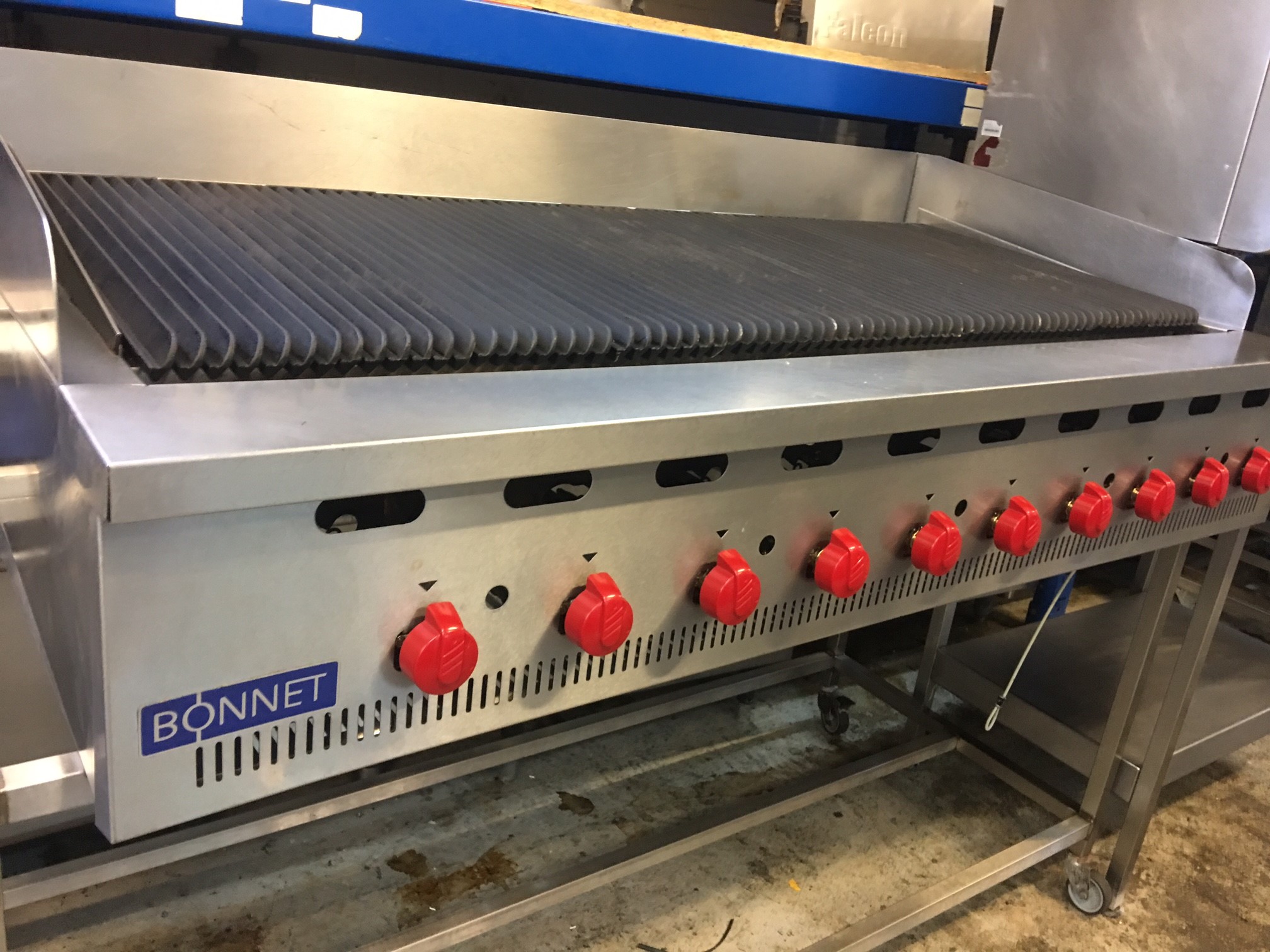 Hobart 10 Burner Chargrill vat included , peri peri grill