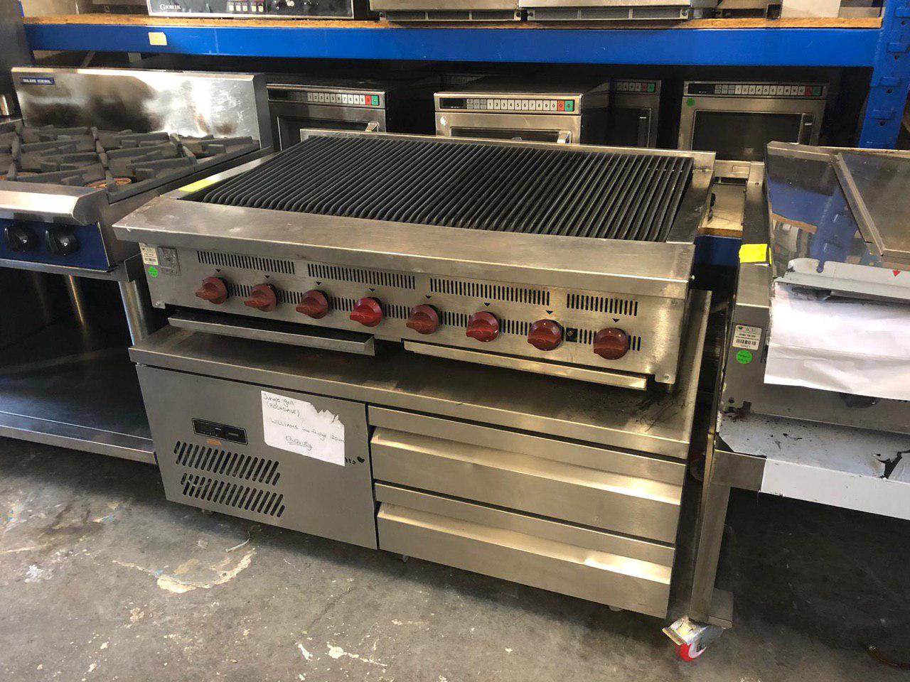 wolf 8 Burner Chargrill 120 cm vat included , peri peri grill, radiant