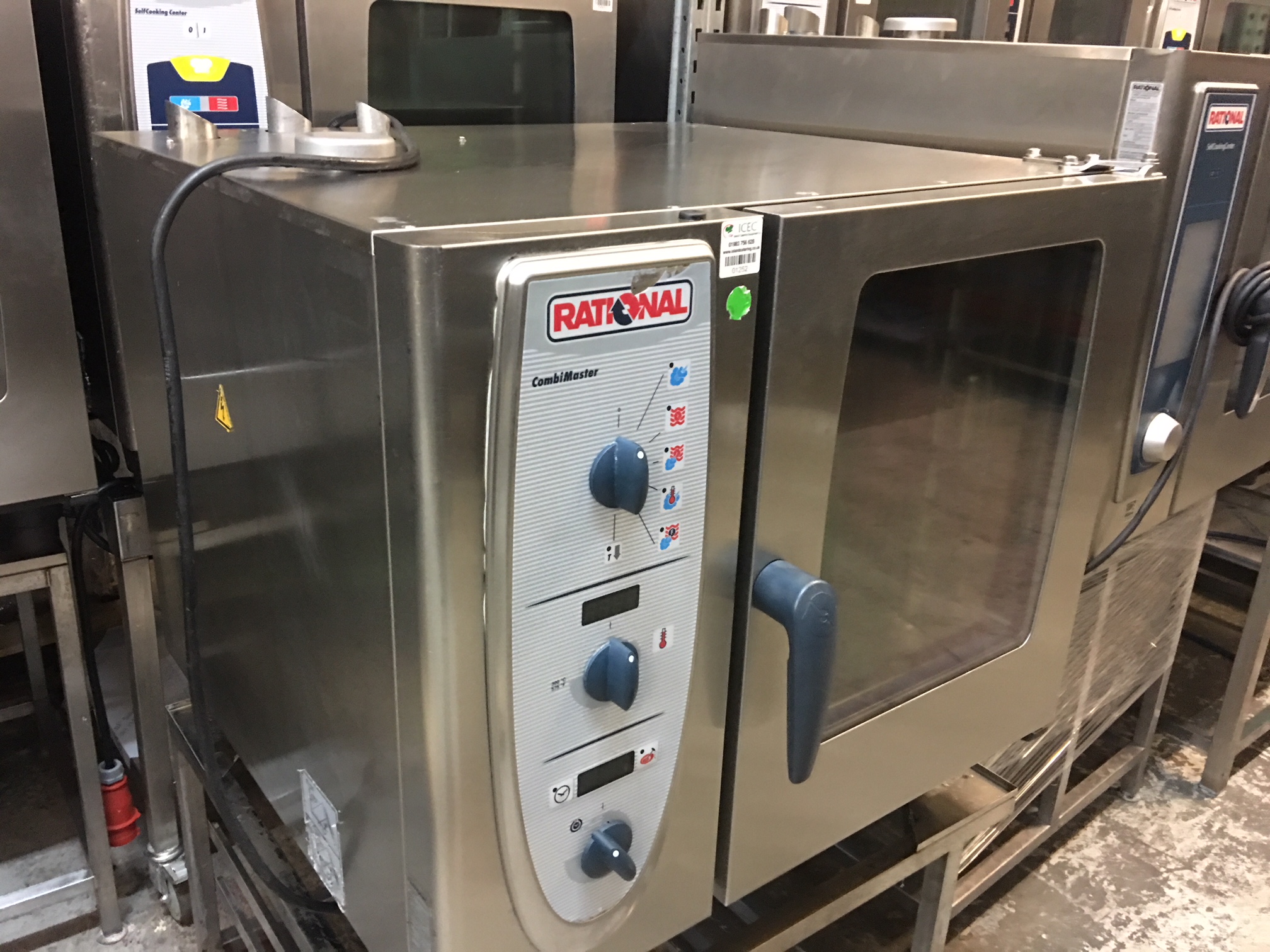 Rational CM 61G Gas Combi Oven, 6 Grids LPG or N GAS peri peri with