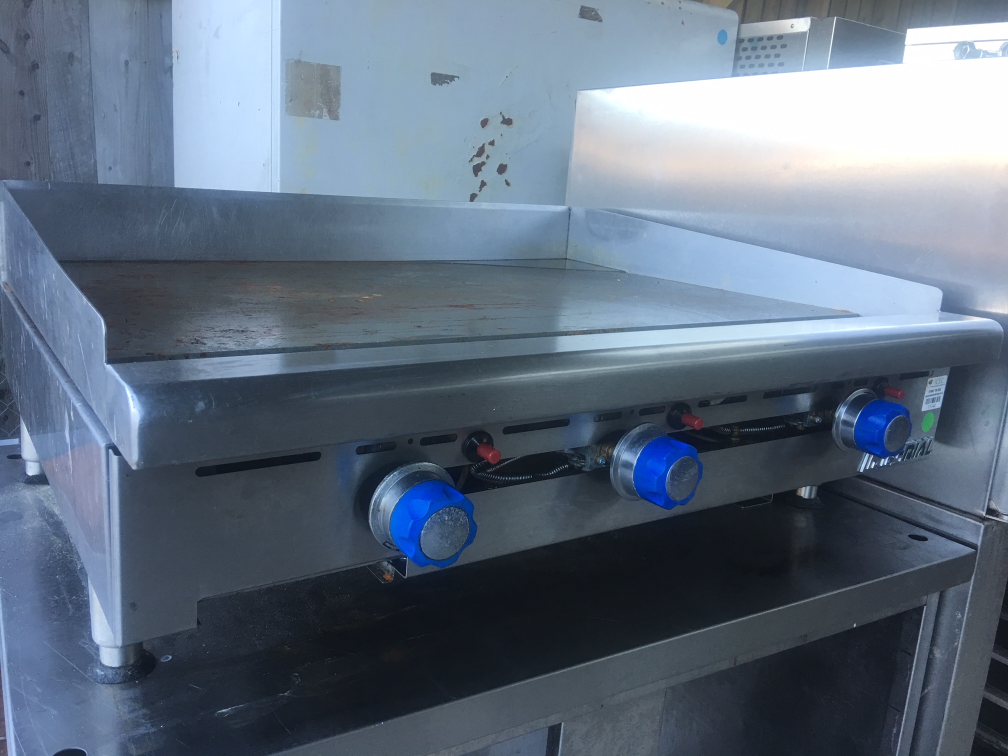 Imperial Flat Grill 2 burner 60cm Used Rational