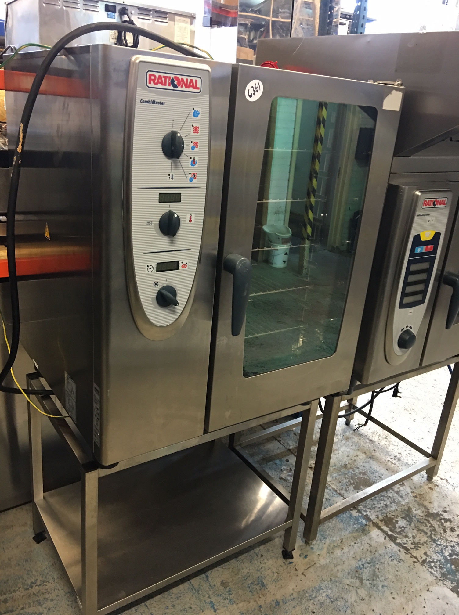 RATIONAL CM 101 E COMBIMASTER 10 GRID combi oven peri peri 3 phase