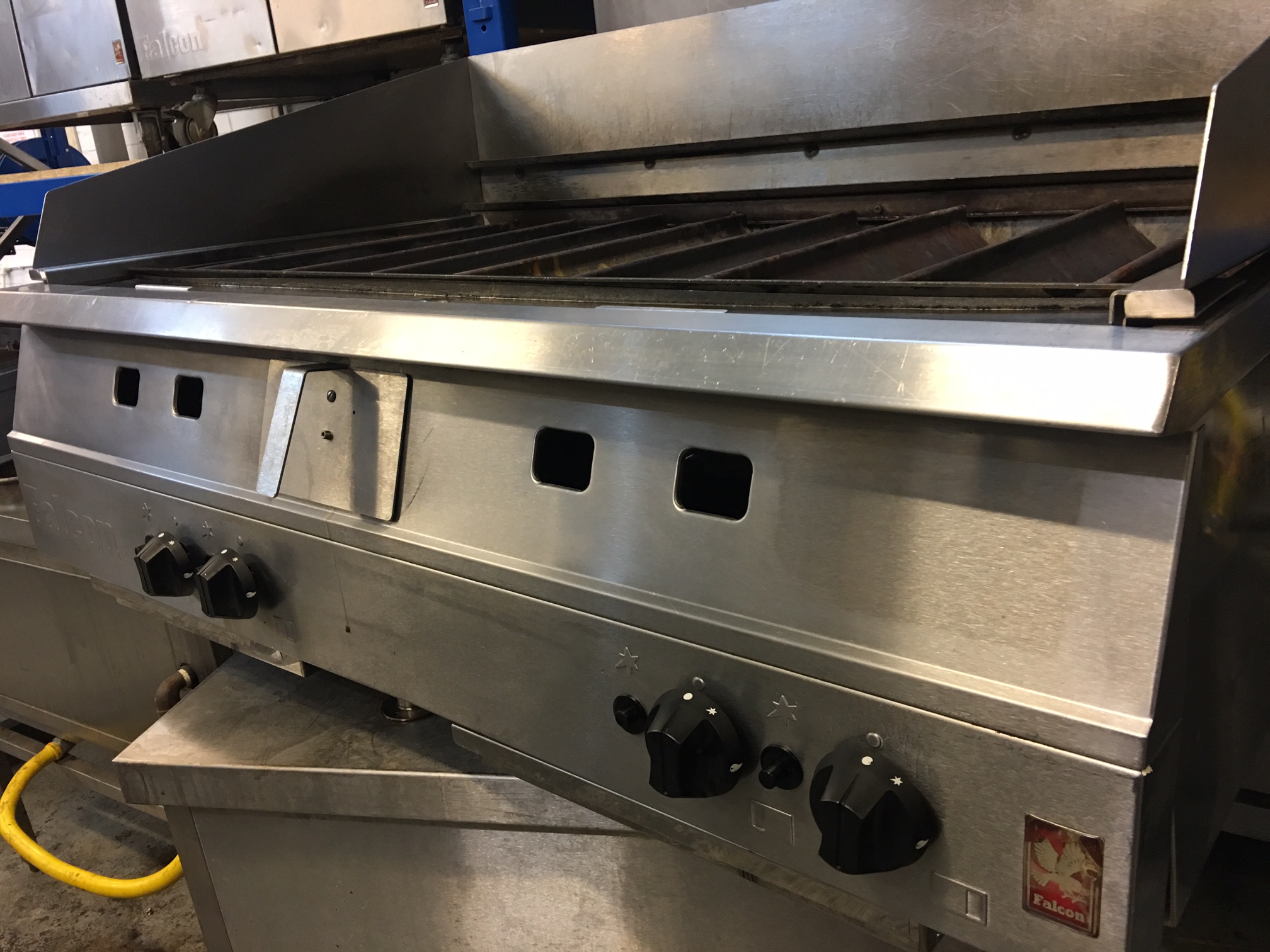 Falcon Chargrill 4 Burners 1.2m , table top grill, peri peri grill