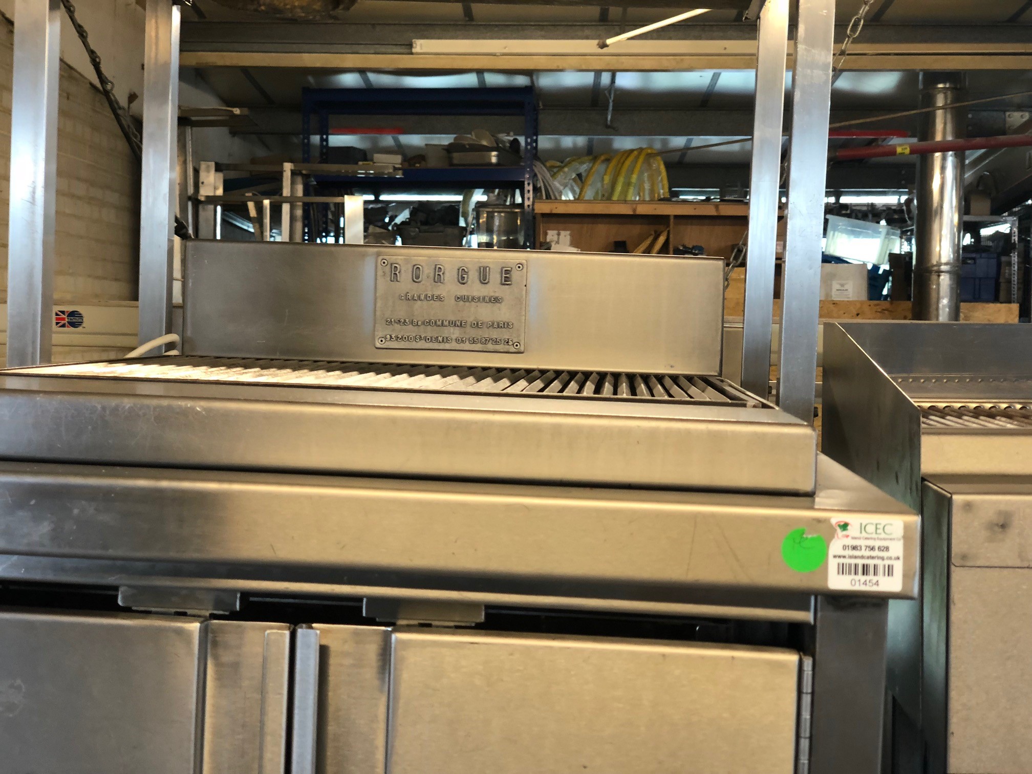French made Commercial Gas Grill Used Rational