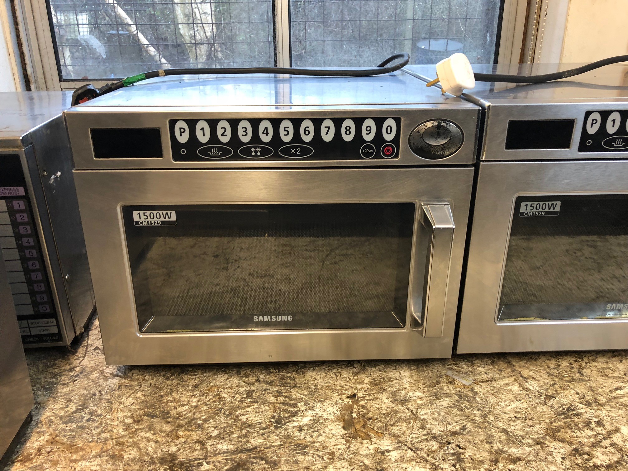 Samsung Commercial Microwave 1500W CM1529 (We have 3 in stock) Used