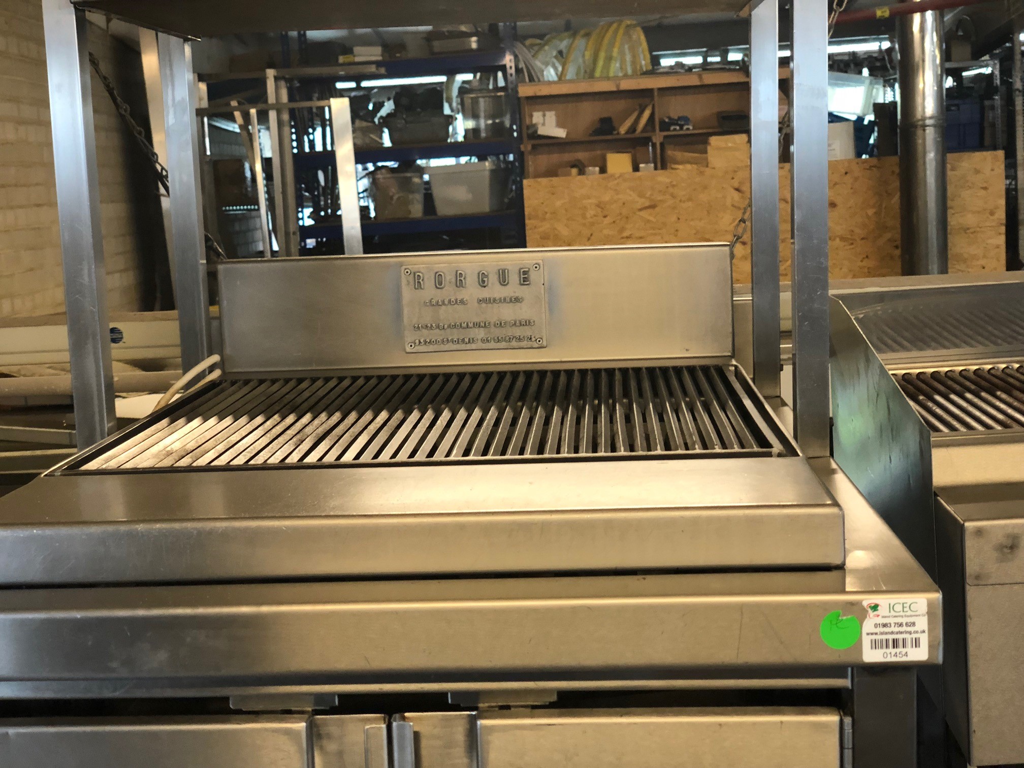 French made Commercial Gas Grill Used Rational