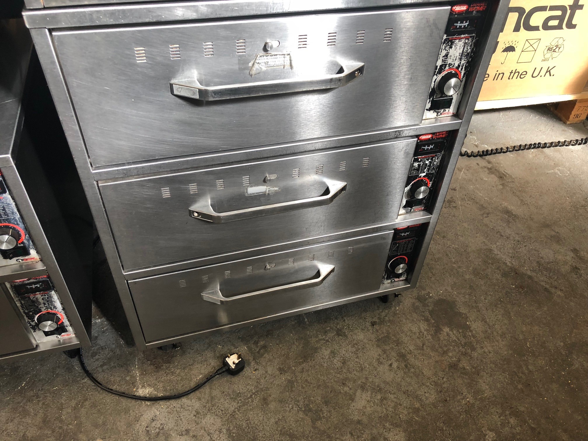 Hatco HDW3 Freestanding Drawer Warmer Peri Peri Chicken Used Rational