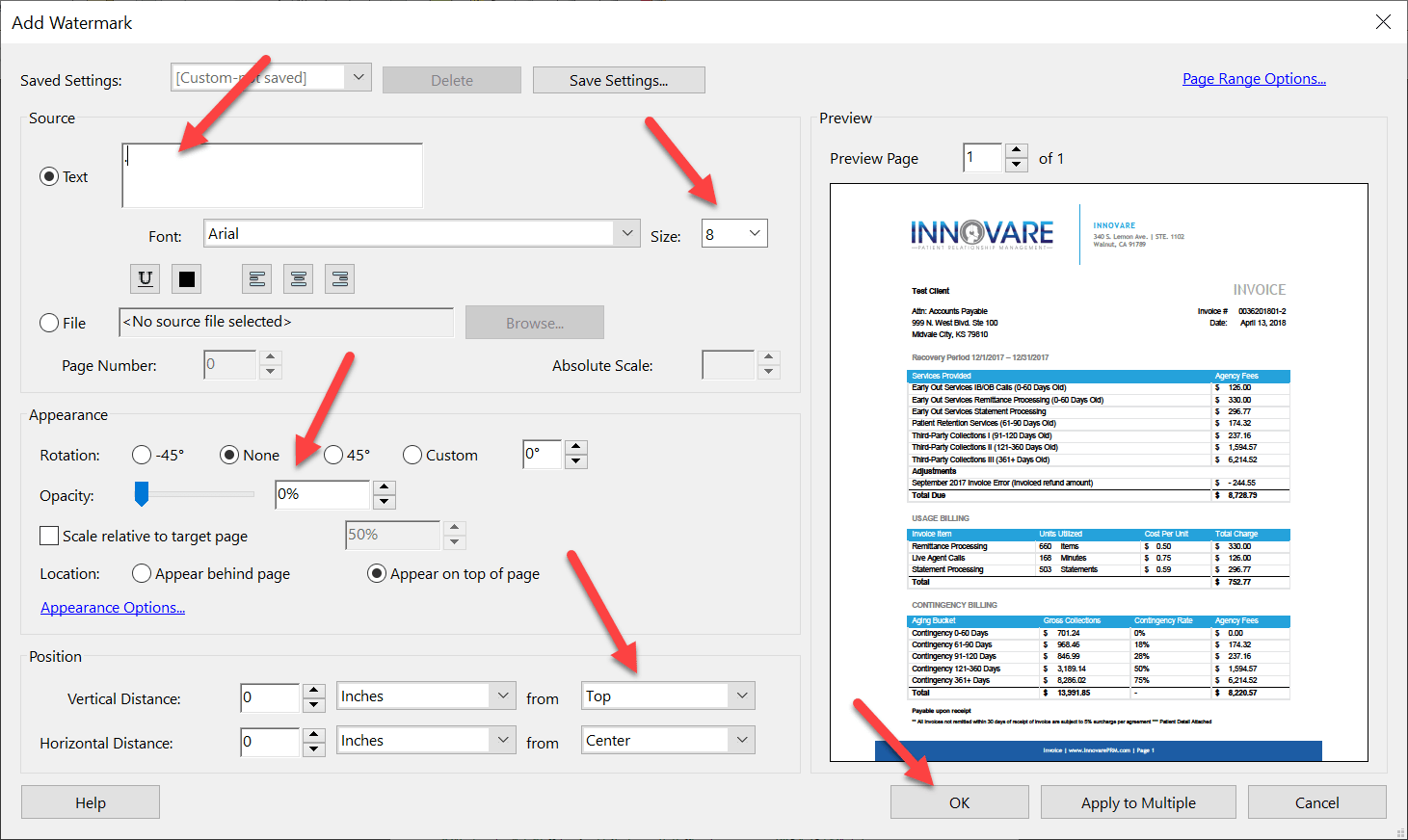 How to convert PDF text to outlines