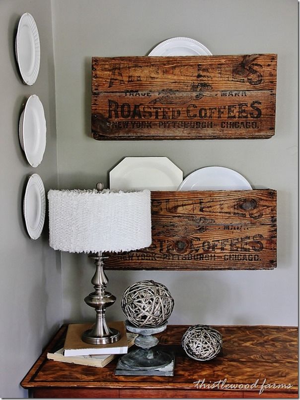 29 Ways To Be Sustainable By Decorating With Wooden Crates