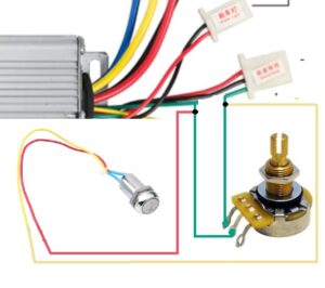 24V/36V YIYUN YK31C Controller for brush motor review and manual