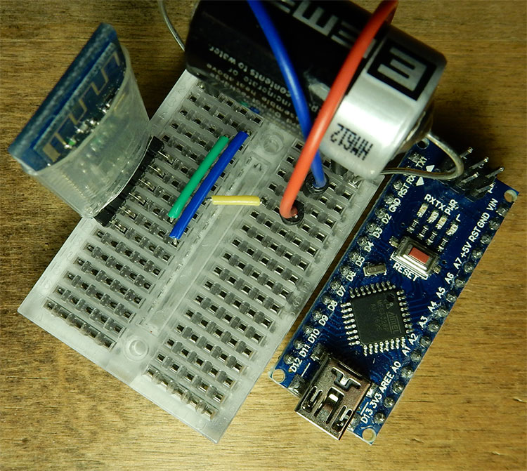 Bluetooth data logger for Arduino (Serial plotter)
