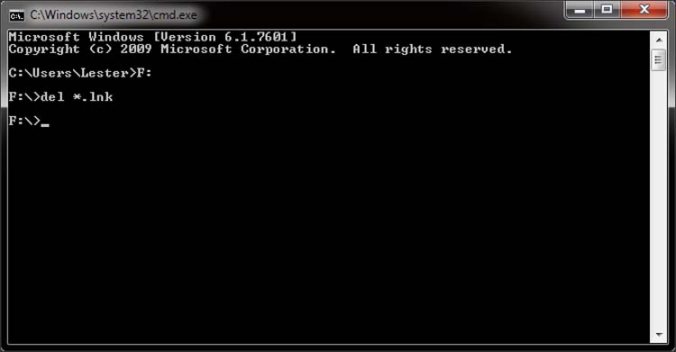 How to Remove Shortcut Virus from USB Flash Drive Using CMD - Useful Wall