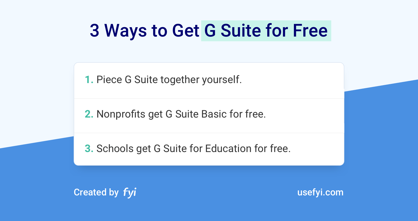 The 3 Ways to Get G Suite for Free
