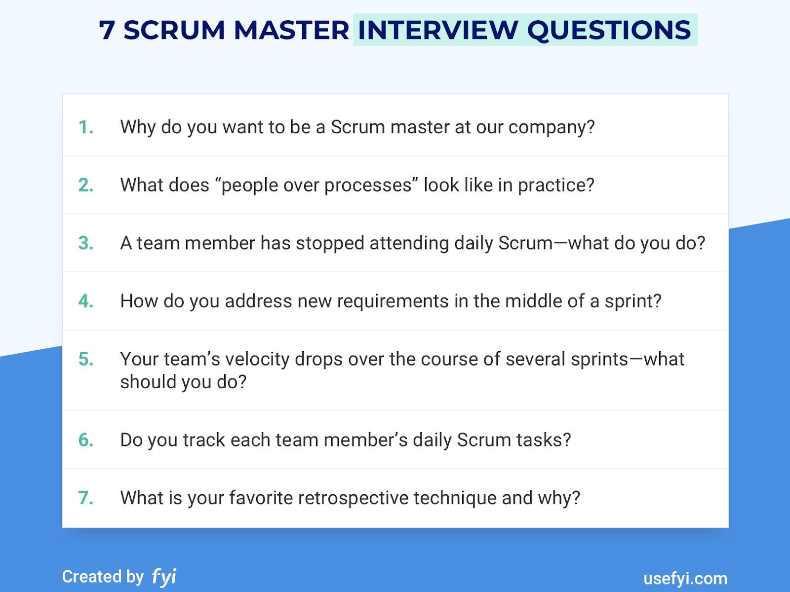 The Only 7 Scrum Master Interview Questions You Need to Ask