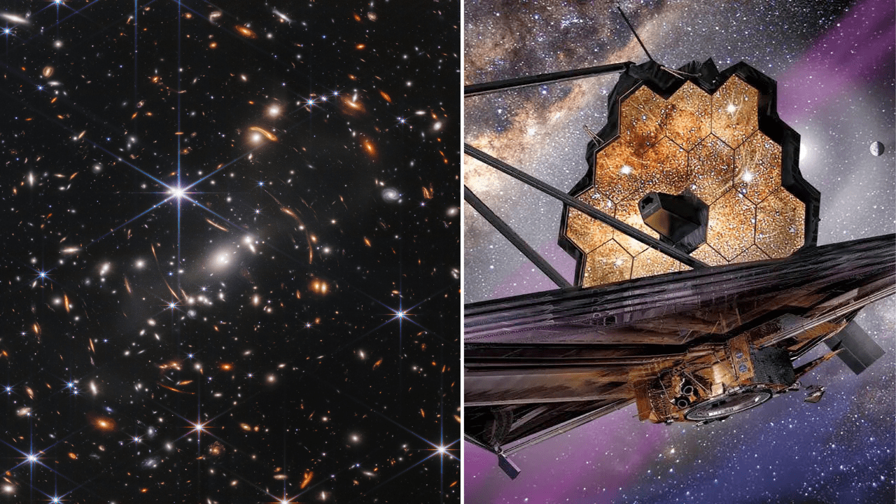 The James b telescope captures an ultrahighdefinition image of the