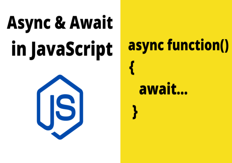 Async and Await in JavaScript UseMyNotes