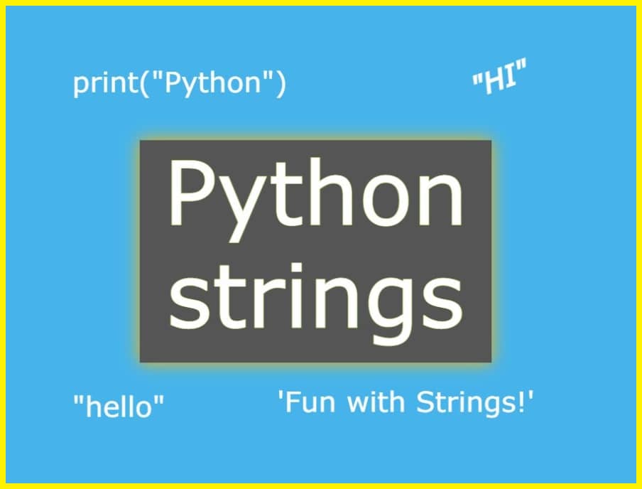What are Python Strings? UseMyNotes