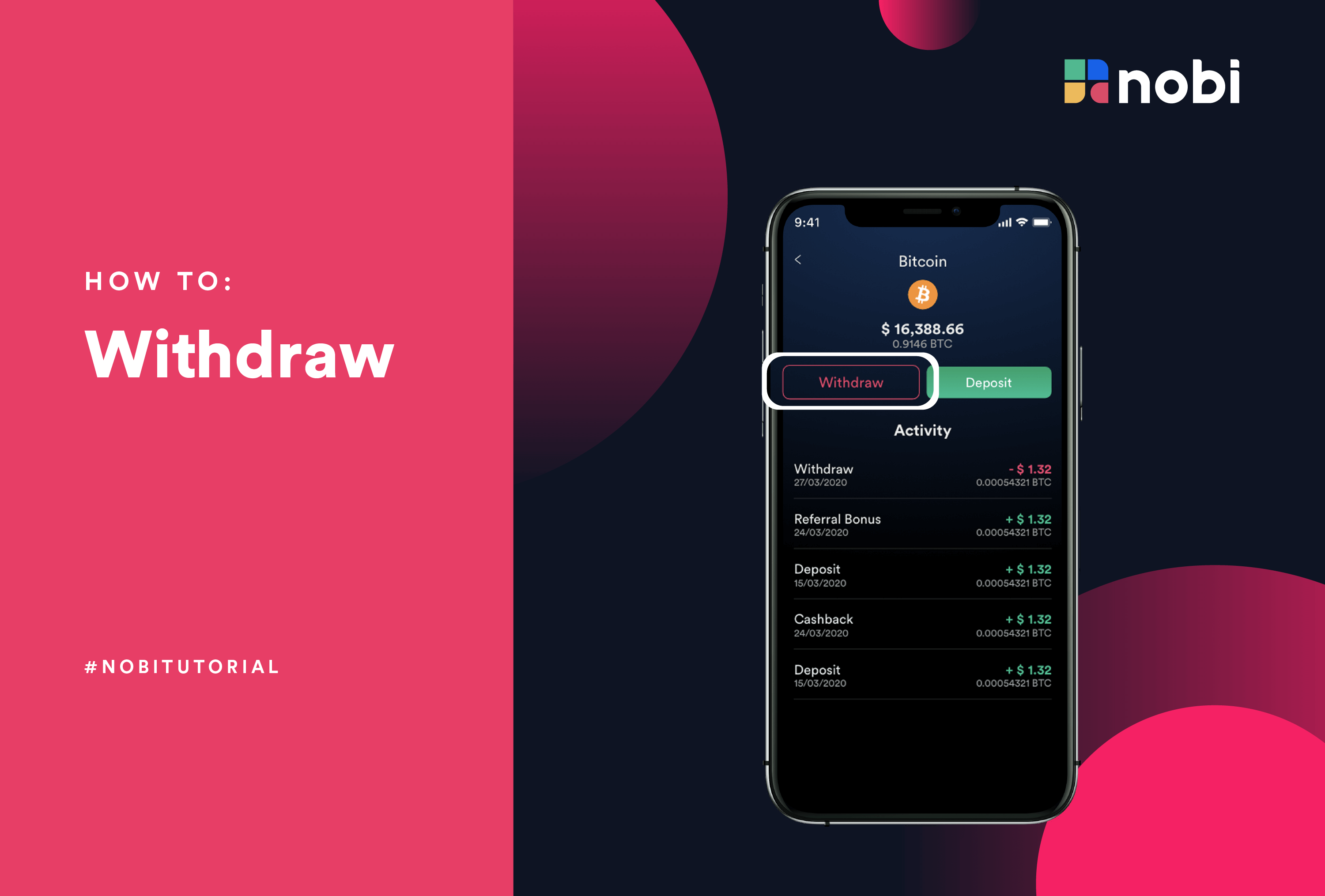 How To Withdraw Your Crypto Assets In NOBI NOBI Blog