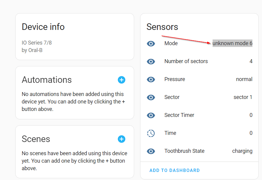 Tongue Clean showing up as unknown mode 6 on Oralb IO Series 9 · Issue