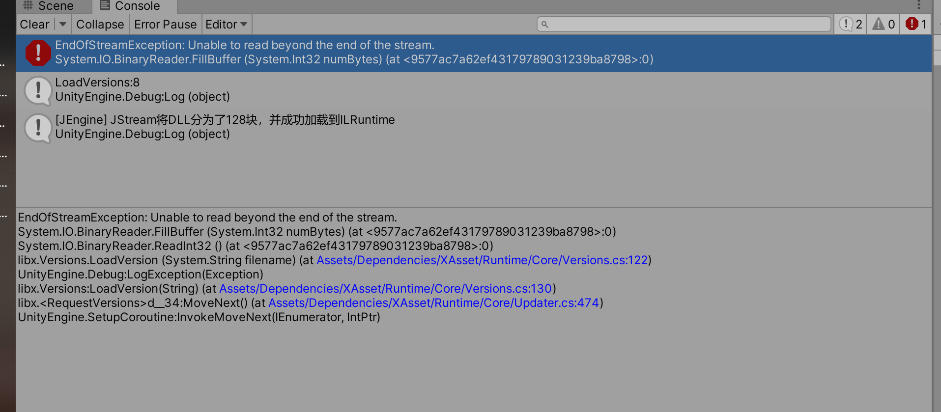 DLC上传远程服务器更新后每次都会报一个错 · Issue 89 · JasonXuDeveloper/JEngine · GitHub