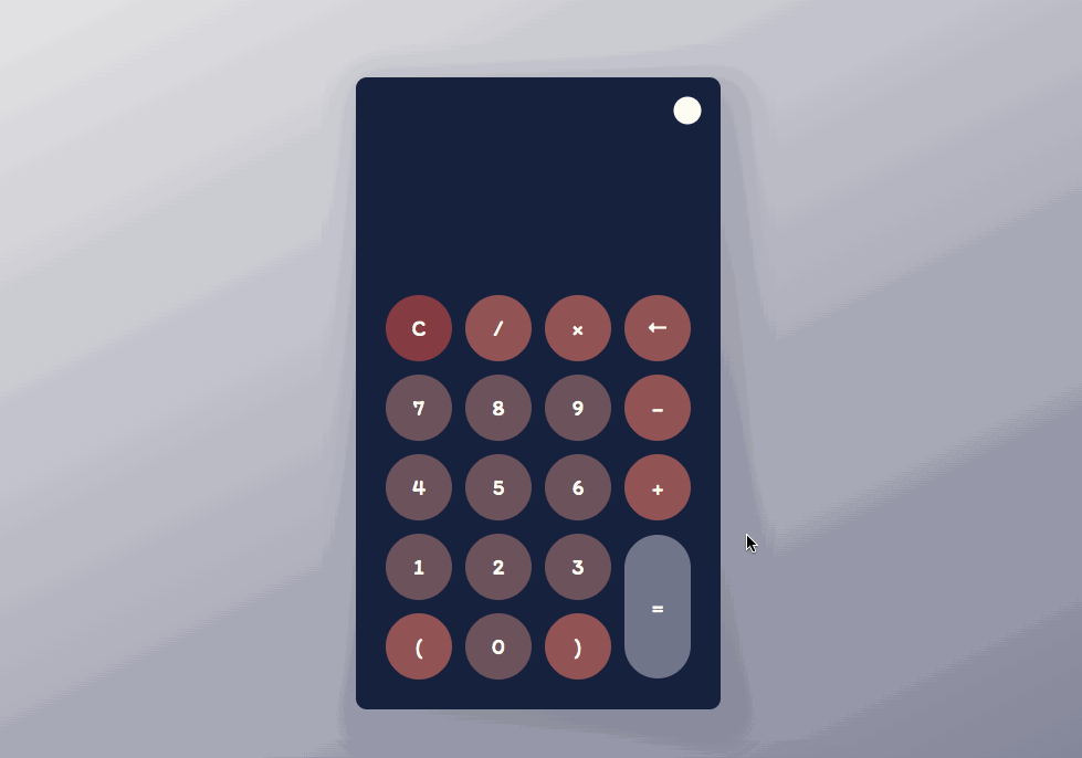 GitHub WWILLDDI/Calculator Calculator with JS / HTML / CSS