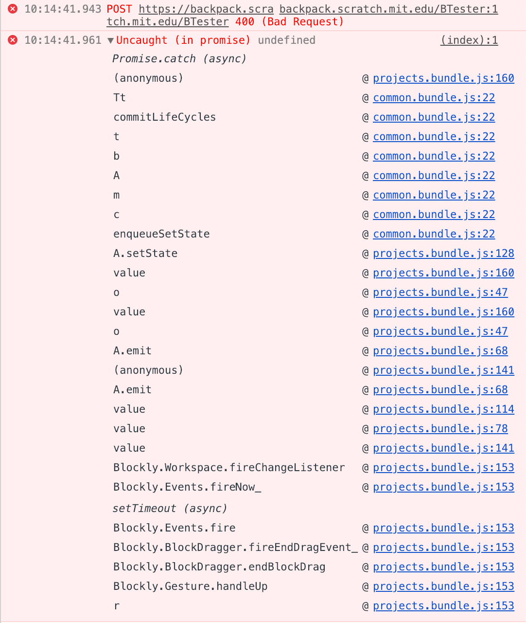 Can't drag some stack blocks into the backpack · Issue 4546